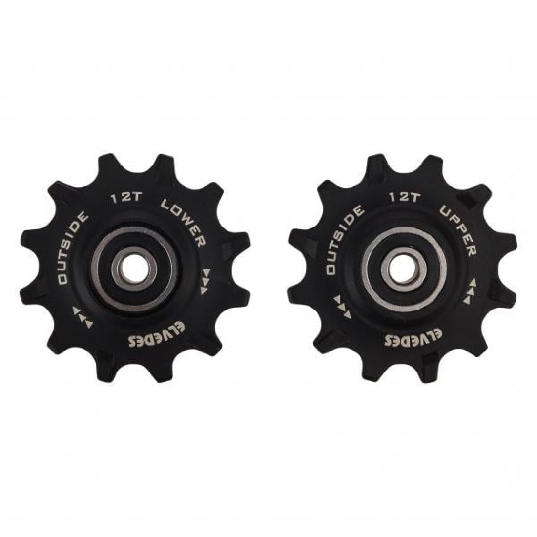 Coppia Pulegge Cambio Elvedes 12 Denti Sram XX1/X01/GX/Rival /Force/Apex 11 velocità